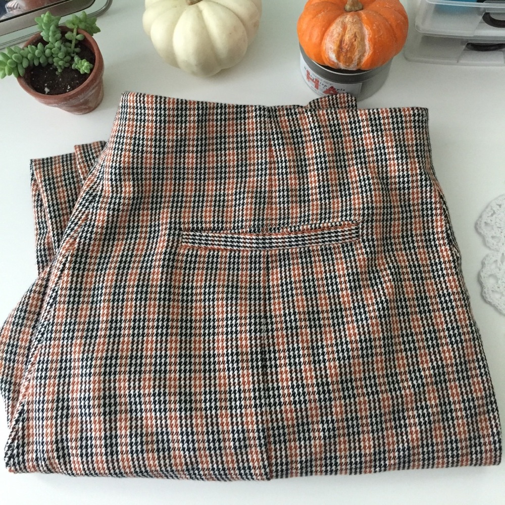 Striped dress pants